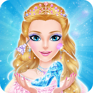 ** Cinderella Fashion makeup salon: DressUp game