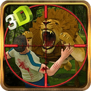 野生狮子狙击手猎人3D