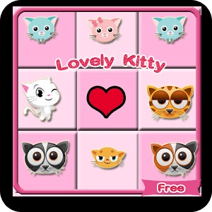 Lovely Kitty Crush :Game Match