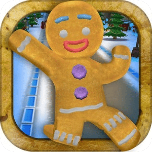 3D Gingerbread Dash Game FREE