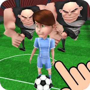 Cartoon Flick Soccer-free kick