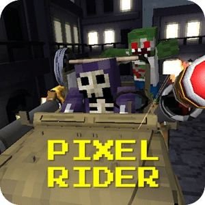 Pixel Rider - Zombie Shooter