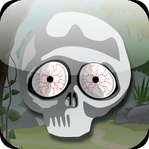Reflex game: Skull Hit
