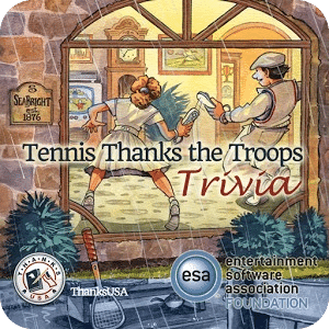 Tennis Thx the Troops Trivia