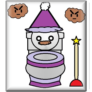 Magic Toilet Wizard