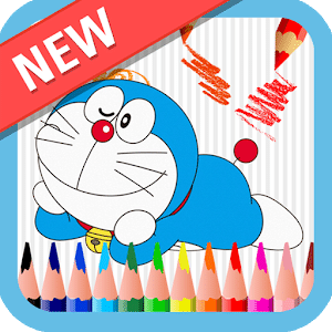 Coloring Doraemon For Kids - 2018