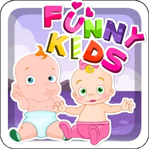 Funny Kids Kissing