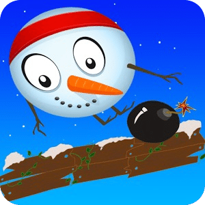 Jumpy Snowman