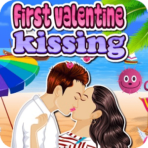 First Valentine Kissing