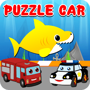 Baby Shark Puzzle Cars