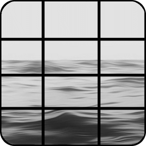 B/W Puzzle Image Game