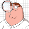 Color by Number family guy Pixel Art