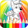 How to color Paw Patrol coloring book For Adult
