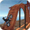 Tricky Stunt Bike Extreme Racer: Superhero