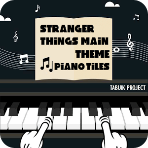 Stranger Things Main Theme Piano Tiles Game