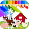 Animal coloring book - Coloring Book Farm Animal