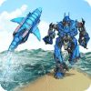 战士机器人鲨鱼游戏 - 改造鲨鱼机器人