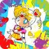 Princess anime Coloring Books for Kids Free Games