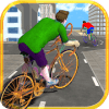 BMX bicycle racing - quad stunt simulator