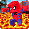 Spider Hero Lava Craft