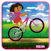 Super Dora Climb Bicycle - dora games for kids
