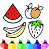 Fruit Coloring Book For kids