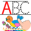 ABC 英文字母表写作 和 动物着色