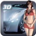3D美女飚车