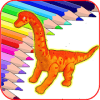 Best Dinosaur Paint Book Coloring