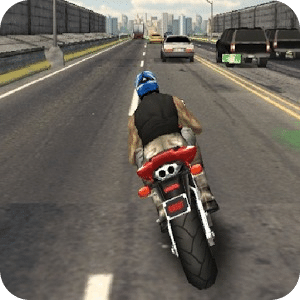 Night Moto Traffic Racer 3D
