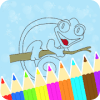 Coloring Book : Chameleon Pages