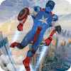 Flying Captain Speed Hero: Top Robot Games