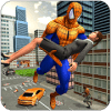 Flying Spider Hero City Rescue Survival Mission