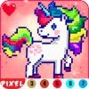 Pix art coloring by number - Colorbox Draw pixel