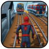 Subway Rush Spider 3D Super Hero Adventure