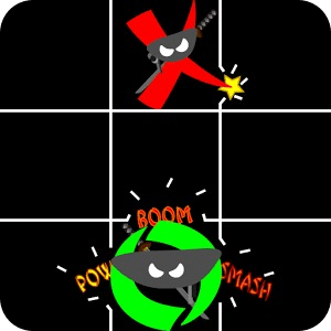 Ninja Tic Tac Toe