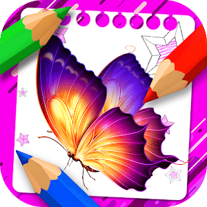 Butterfly Coloring Book - Coloring Butterfly 2018