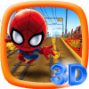 Spider Max 3D Amazing Subway avengers Hero Rush