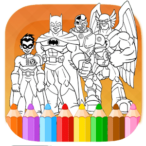 Super Heros Coloring Pages