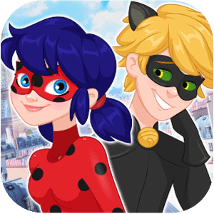 Ladybug and Cat Noir Dress up