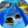 Water Slide Car Race and Stunts : Waterpark Race
