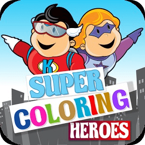 Super Coloring Heroes