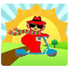 teletubby po scooter game