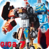 Super Tobot Giga 7 VS Super Tyran 2 Puzzle