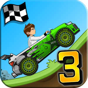 Ultimate Alien tennyson Hill Climb Ben racing Car