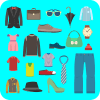 Clothes - Learn, Spell, Quiz, Draw, Color & Games