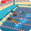 Kids Swimming Pool Water Race Championship