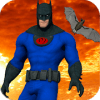Flying Bat hero: league of vigilante superheroes