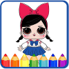 How To Color LOL Surprise Doll -lol ball pop 4