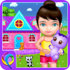 My Baby Doll House - Tea Party & Cleaning Game